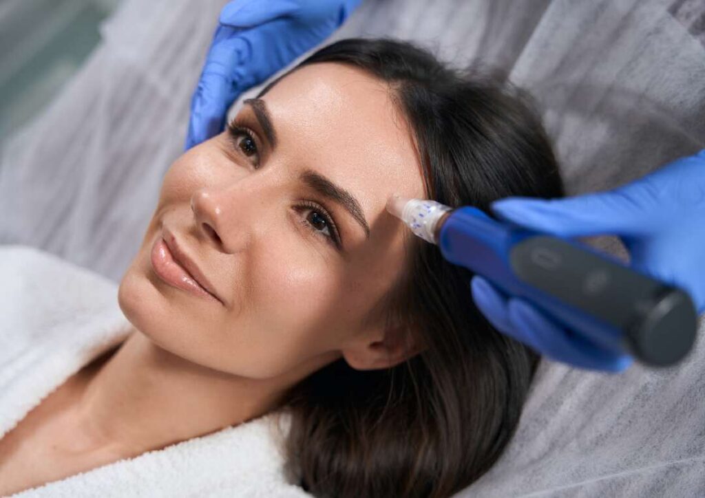 PRP and microneedling