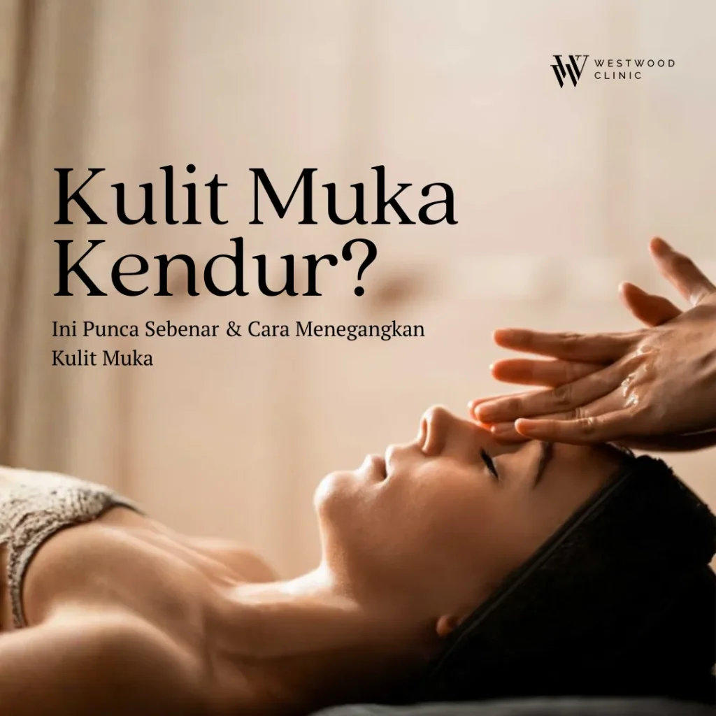 tegangkan kulit muka