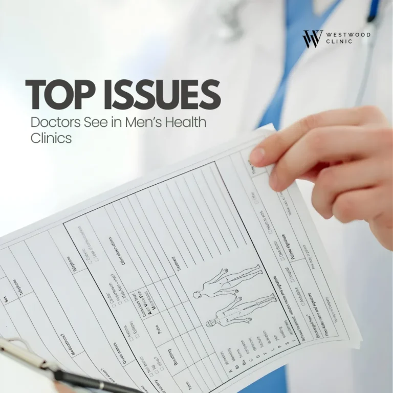 Top Issues Doctors See in Men’s Health Clinics