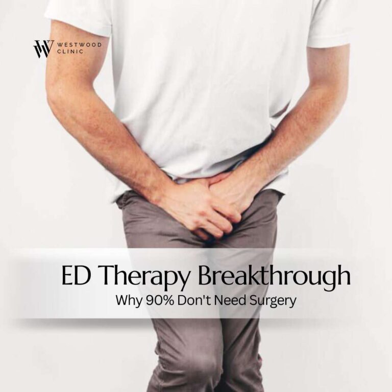ED Therapy Breakthrough: Why 90% Don’t Need Surgery