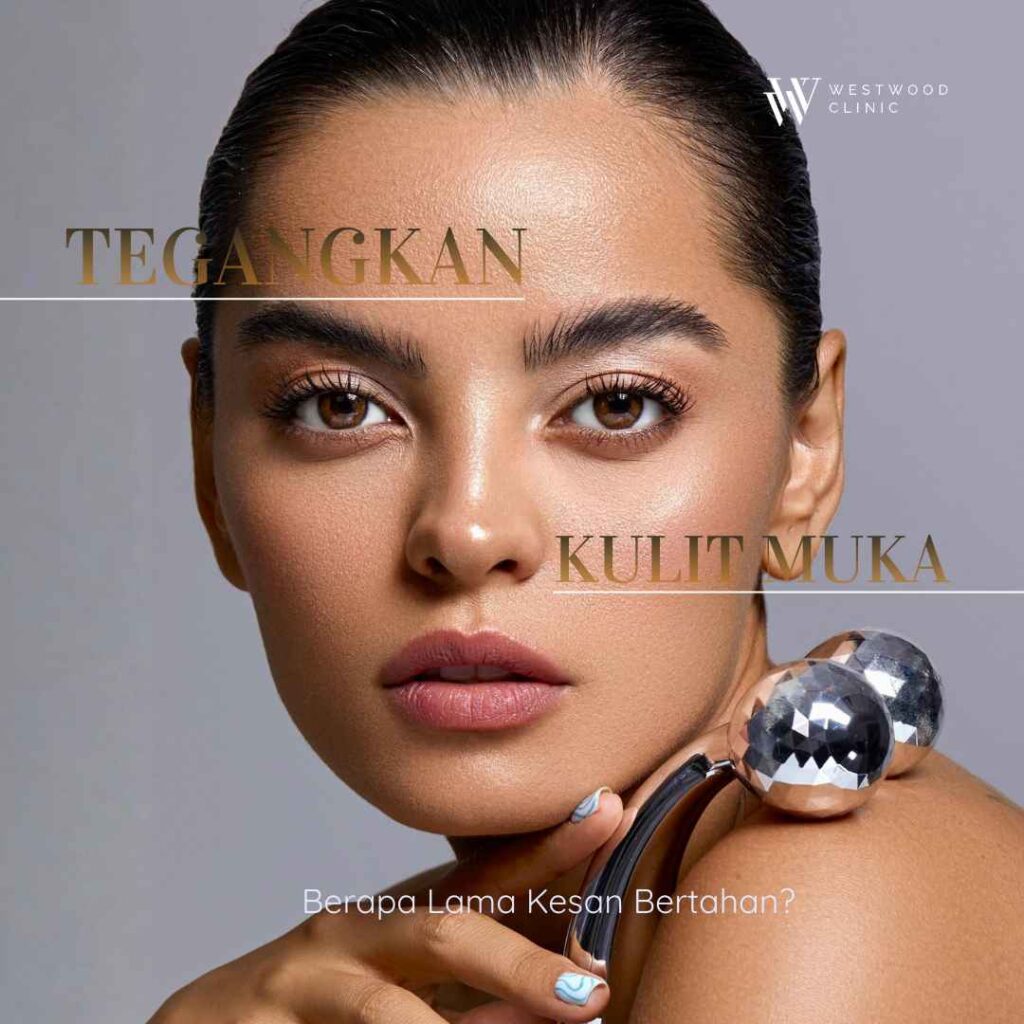 tegangkan kulit muka